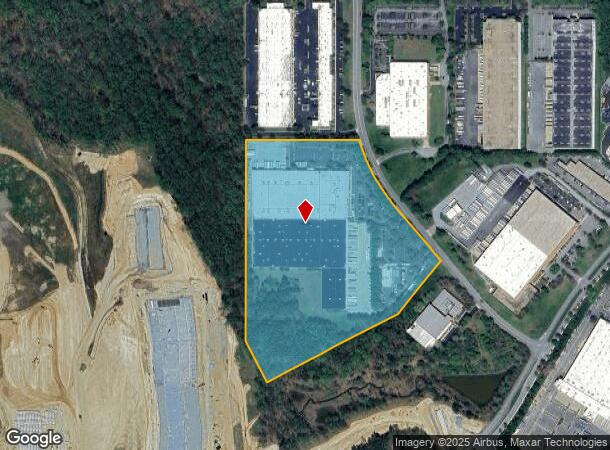  839 Commerce Dr, Upper Marlboro, MD Parcel Map