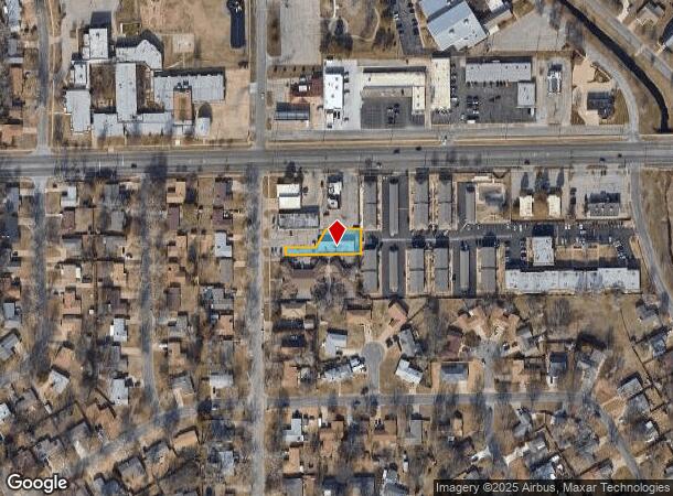  9505 W Central Ave, Wichita, KS Parcel Map