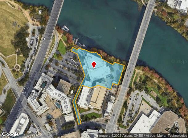  208 Barton Springs Rd, Austin, TX Parcel Map