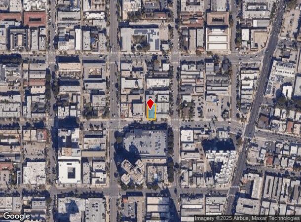  625 E Broadway, Long Beach, CA Parcel Map