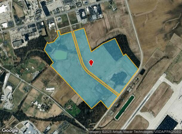 1572 E Us Highway 22 3, Wilmington, OH Parcel Map