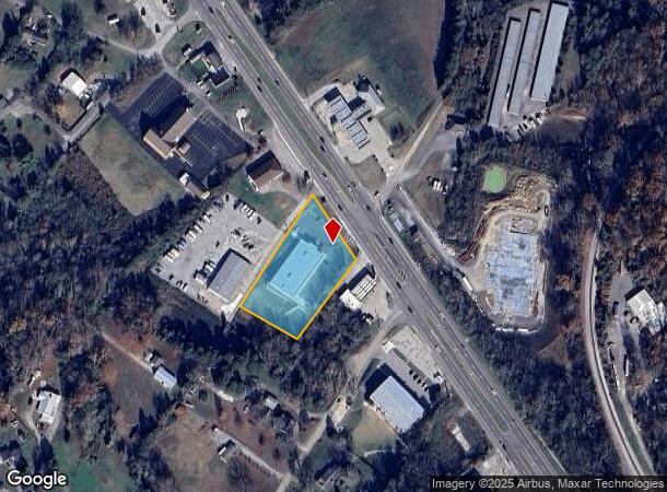 8931 Oak Ridge Hwy, Knoxville, TN Parcel Map