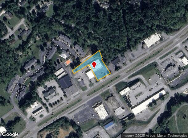 1250 Volunteer Pky, Bristol, TN Parcel Map