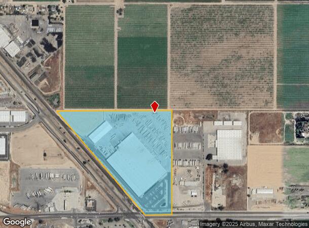  3075 E Manning Ave, Fowler, CA Parcel Map