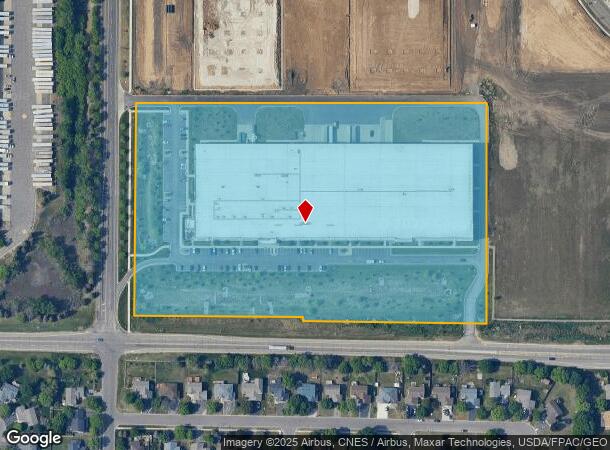  6688 93Rd Ave N, Minneapolis, MN Parcel Map