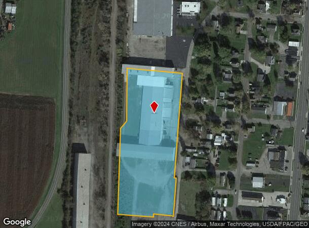  1240 Carlisle Ave, Bellefontaine, OH Parcel Map