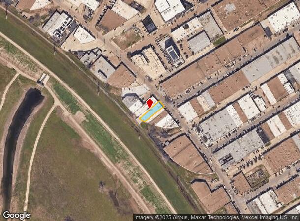  1339 E Levee St, Dallas, TX Parcel Map