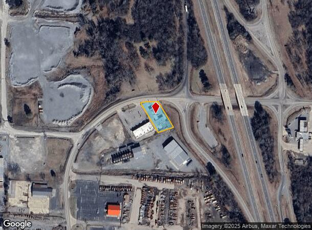  2201 E Dixon Rd, Little Rock, AR Parcel Map