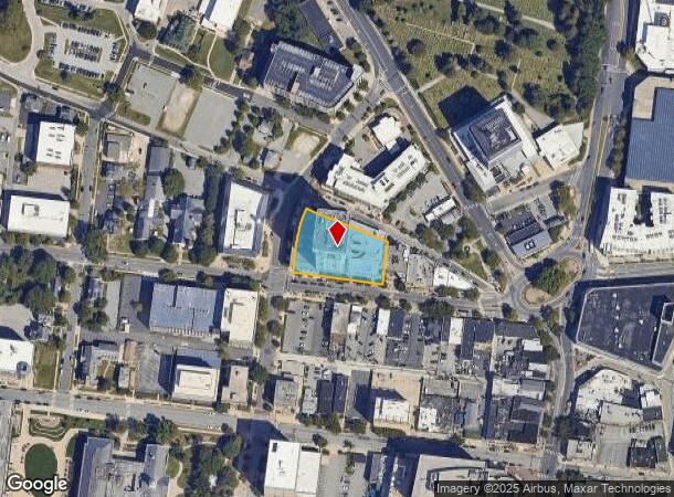 28 Allegheny Ave, Towson, MD Parcel Map