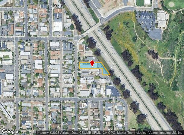  422 Brooks St, Oceanside, CA Parcel Map
