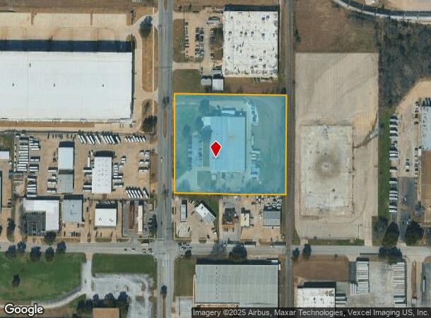  1713 S Great Southwest Pkwy, Grand Prairie, TX Parcel Map