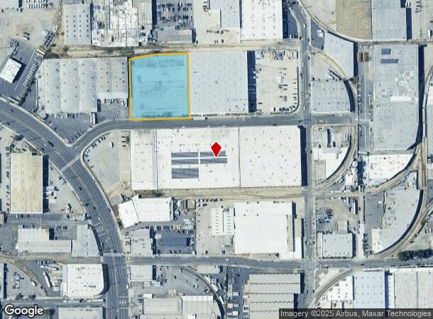  2640 E 45Th St, Vernon, CA Parcel Map