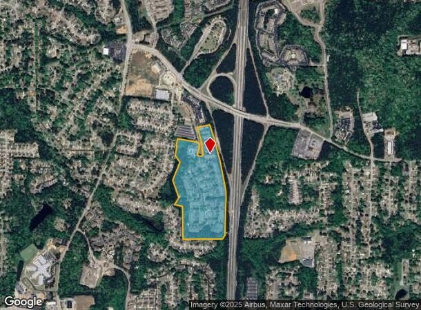  1700 Fountain Ct, Columbus, GA Parcel Map