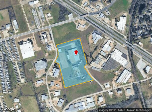 1901 Longwood Dr, Brenham, TX Parcel Map