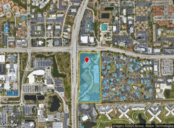 12800 University Dr, Fort Myers, FL Parcel Map