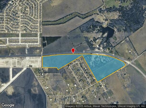 635 E Reindeer Rd, Lancaster, TX Parcel Map