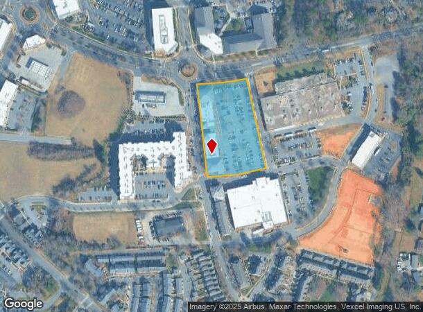  610 Jetton St, Davidson, NC Parcel Map