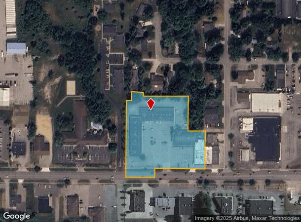 1025 W Main St, Fremont, MI Parcel Map