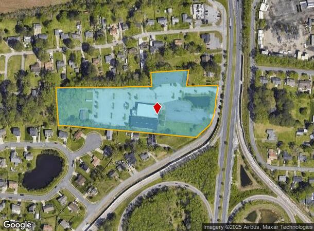  600 Happy Acres Rd, Chesapeake, VA Parcel Map