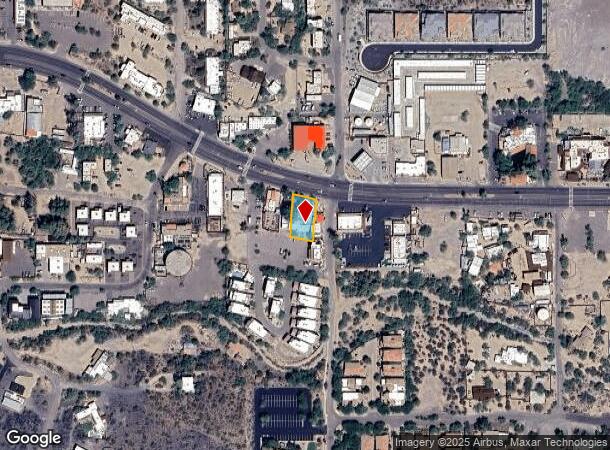 6137 E Cave Creek Rd, Cave Creek, AZ Parcel Map