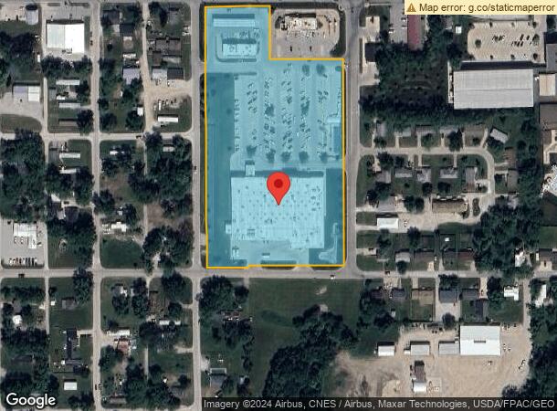  1310 W Burlington Ave, Fairfield, IA Parcel Map