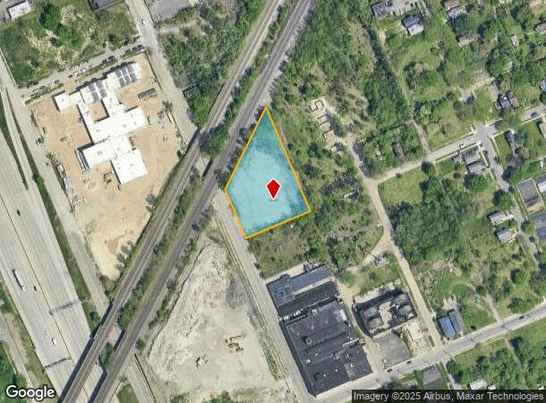  4500 Lawton St, Detroit, MI Parcel Map