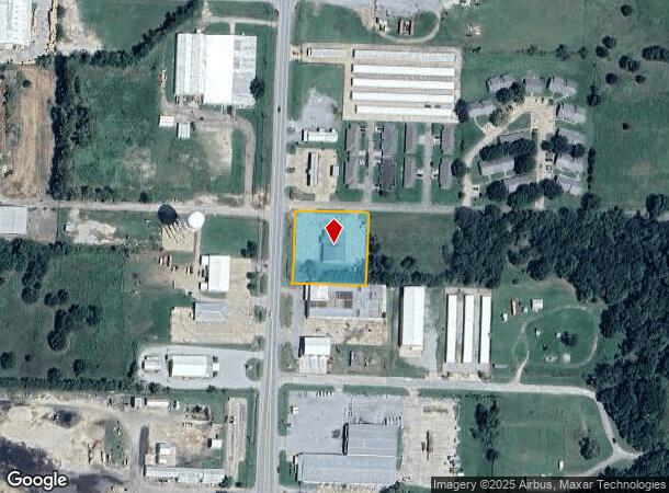  2504 N Center St, Bonham, TX Parcel Map