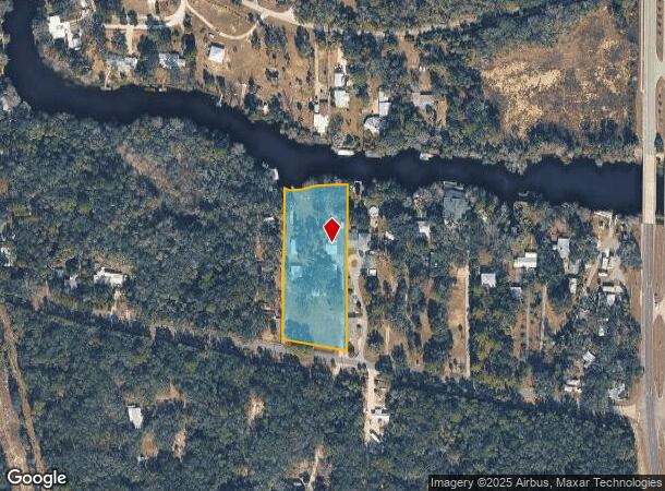  14219 W River Rd, Inglis, FL Parcel Map