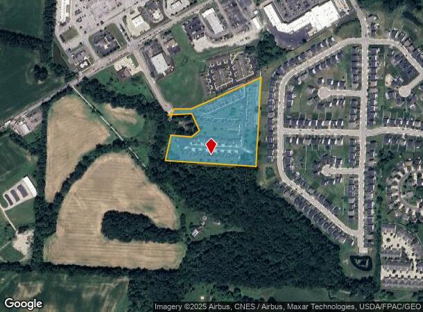  Johnstown-U Rd, Johnstown, OH Parcel Map