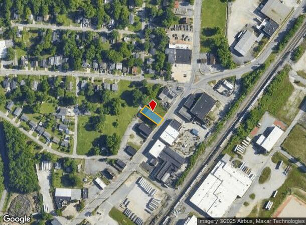  1526 W English Rd, High Point, NC Parcel Map
