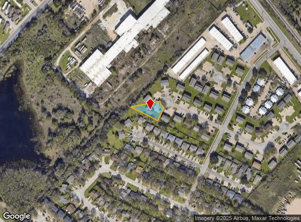 2702 Evergreen Cir, Bryan, TX Parcel Map
