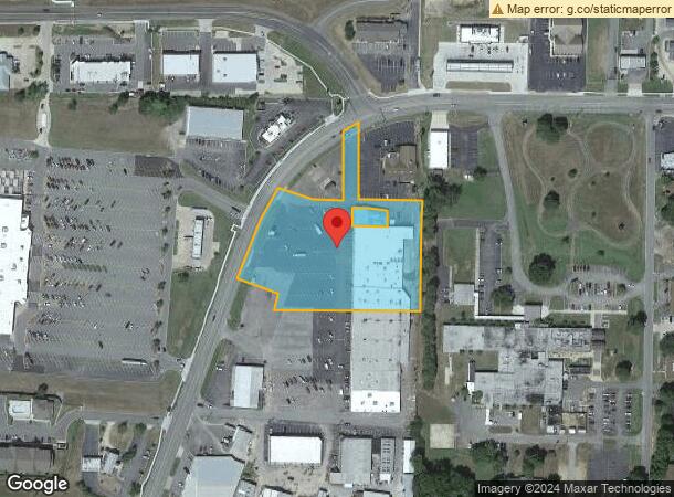  1624 E Harding St, Morrilton, AR Parcel Map