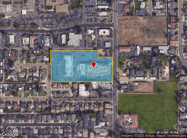  1801 Colorado Ave, Turlock, CA Parcel Map