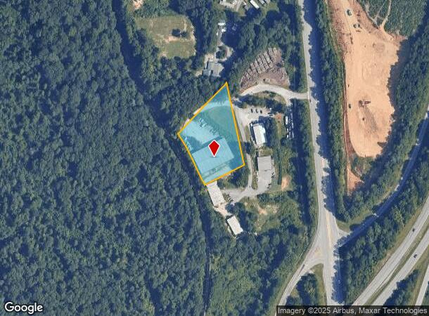116 S Crossing Way, Flat Rock, NC Parcel Map