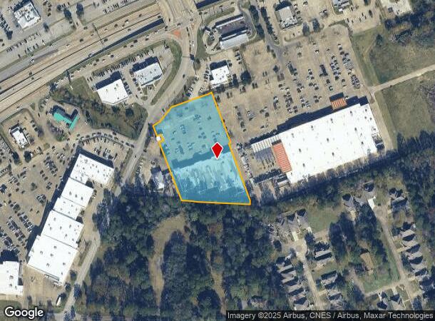 1905 Tulane Dr, Lufkin, TX Parcel Map