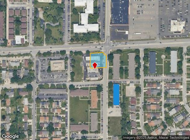  9201 Golf Rd, Des Plaines, IL Parcel Map