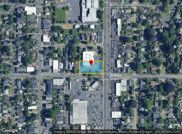  8141 E Burnside St, Portland, OR Parcel Map