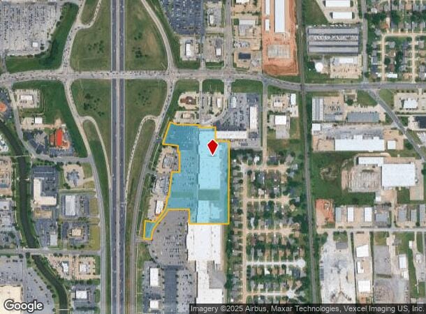 2100 S Service Rd, Moore, OK Parcel Map