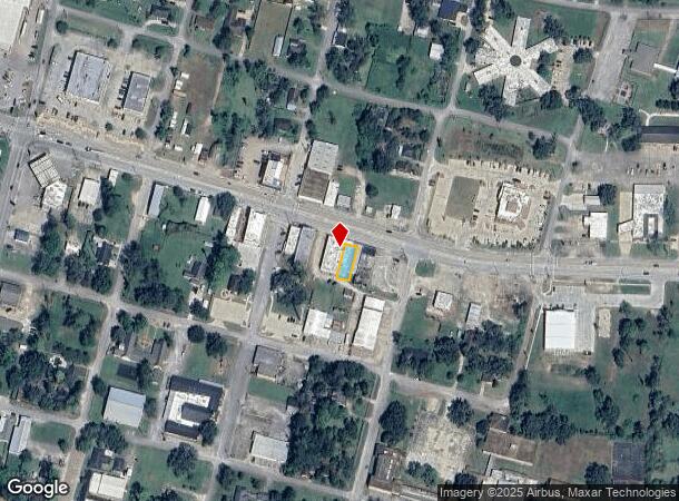 317 E Brazos Ave, West Columbia, TX Parcel Map