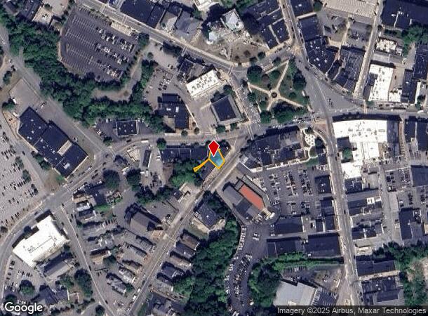  9 Winthrop St, Taunton, MA Parcel Map