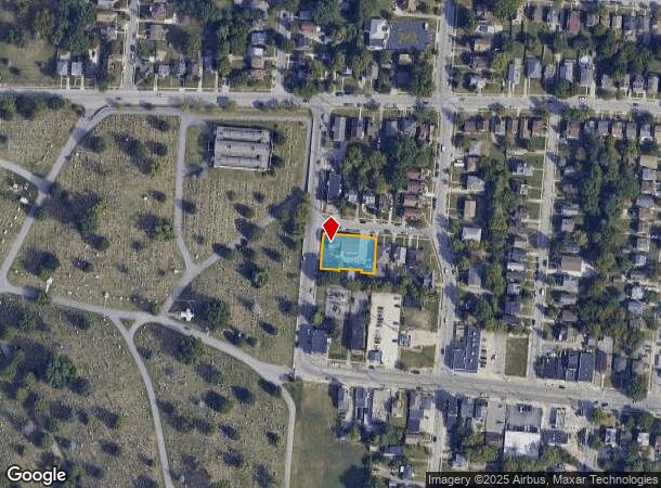  830 Nebraska Ave, Cincinnati, OH Parcel Map