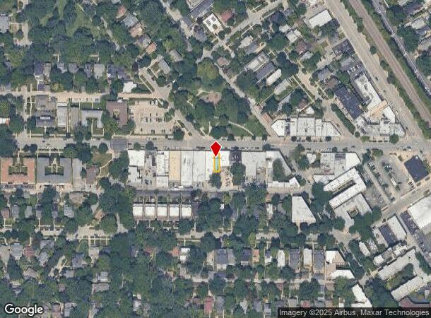 2022 Central St, Evanston, IL Parcel Map