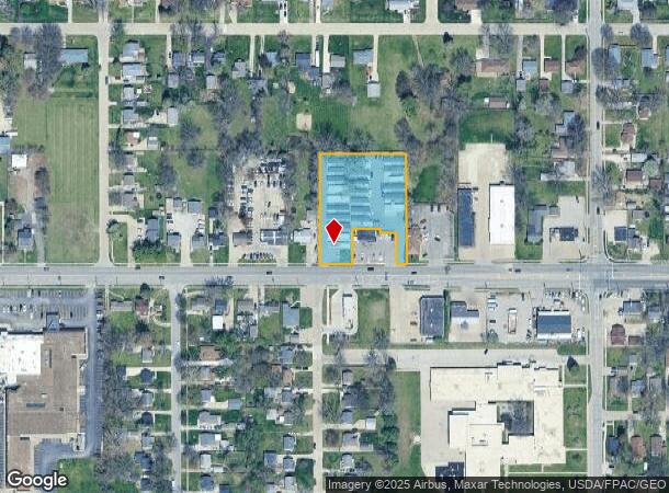  1601 Army Post Rd, Des Moines, IA Parcel Map