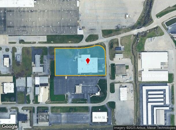  1319 Production Rd, Fort Wayne, IN Parcel Map