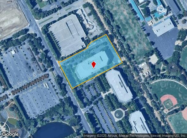 2603 Camino Ramon, San Ramon, CA Parcel Map