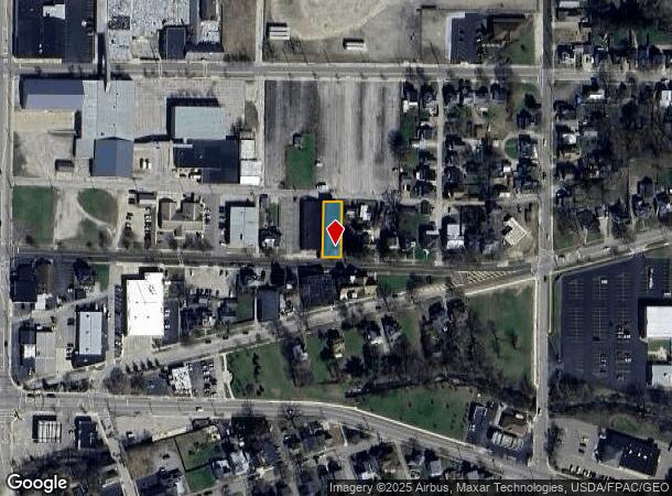  308 E 3Rd St, Ashland, OH Parcel Map