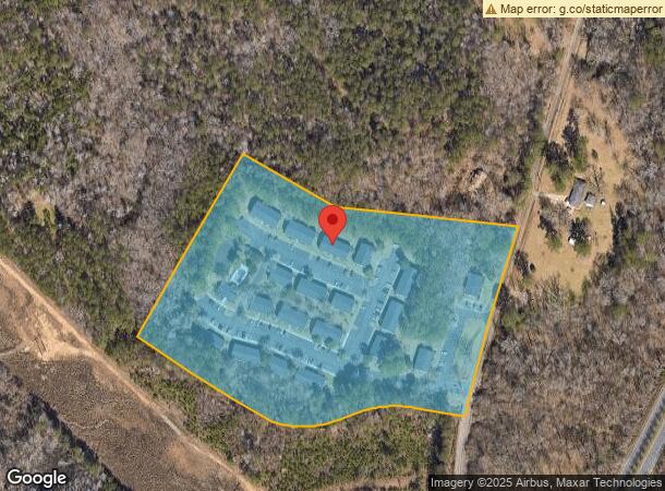  2256 Old Clinton Rd, Macon, GA Parcel Map