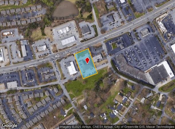 309 W Butler Rd, Mauldin, SC Parcel Map