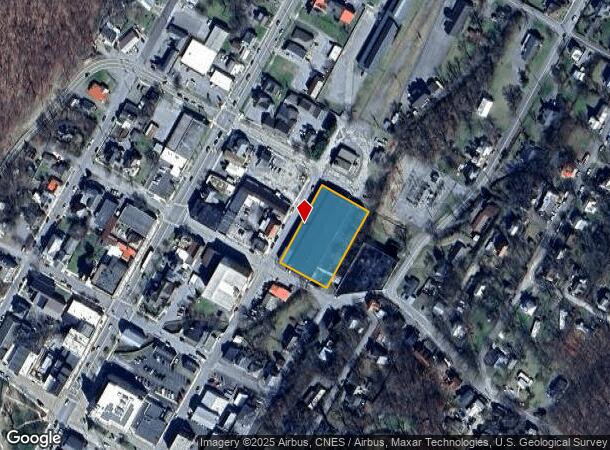 134 N Mercer St, Berkeley Springs, WV Parcel Map