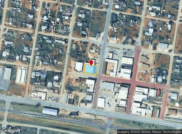 201 Kent, Merkel, TX Parcel Map